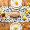 Leaves 210 GSM Summer Table Runner, Seasonal Spring Kitchen Dining