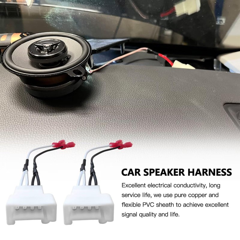 Car Front Dash Tweeter Speaker Wiring Harness Fit for Subaru