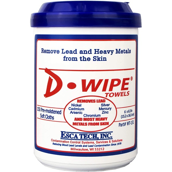 D-Lead D-Wipe Disposable Towels - 150 towels Per Container, WT-151