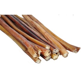 Downtown Pet Supply - Bully Sticks for Dogs - Dog Dental Treats & Rawhide-Free Dog Chews - Dog Treats with Protein, Vitamins & Minerals- Natural Beef Sticks - 6 in - 1 lb