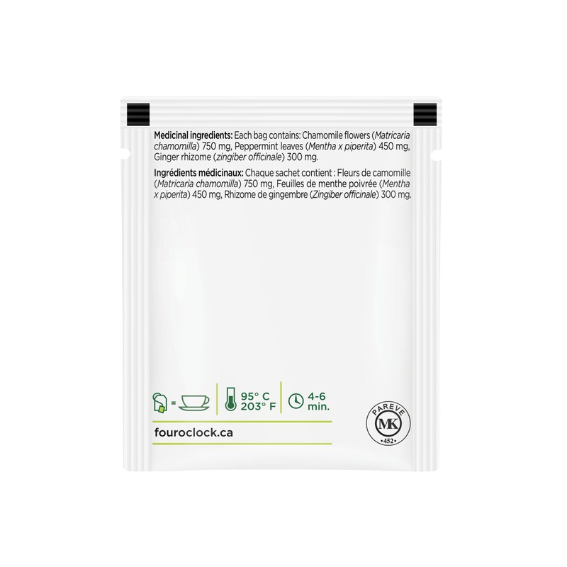 Four O'Clock Herbalist Digestive Herbal Tea, Non-Gmo, Kosher, Gluten-Free, 6