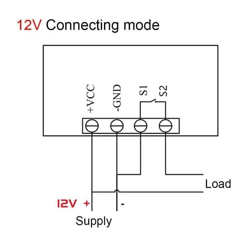 W3230 Digital LED Temperature Controller Module Digital Thermostat Switch with