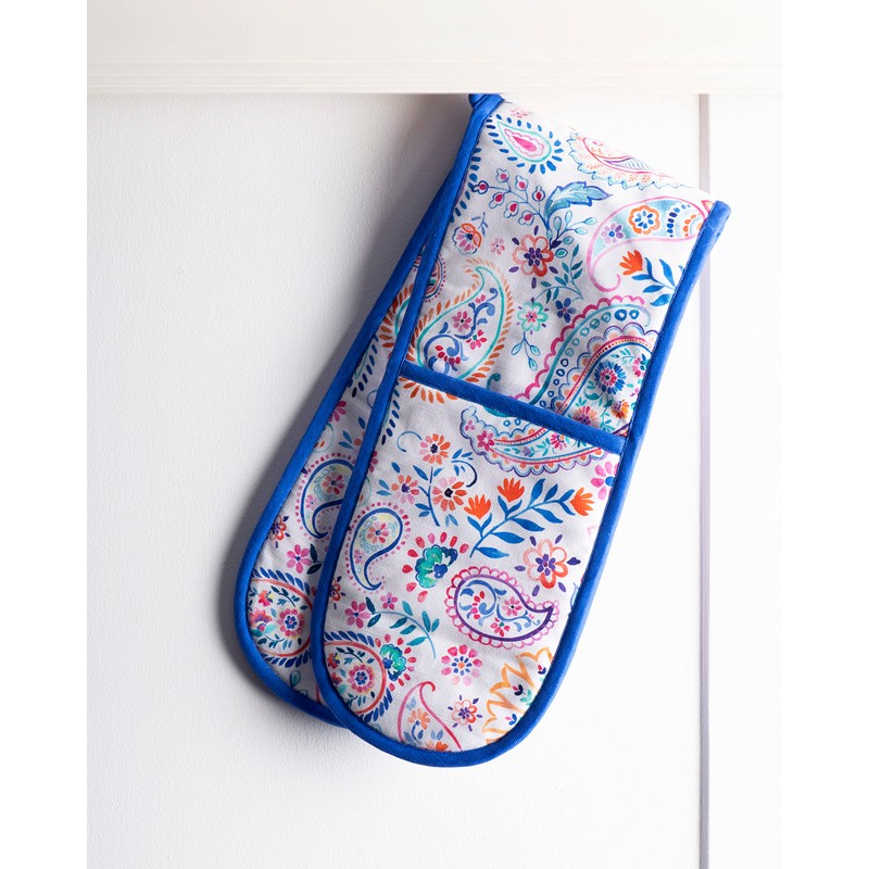 Maison d' Hermine Double Oven Mitts 100% Cotton 18cm x