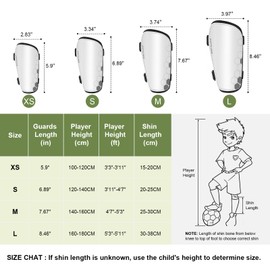 Soccer Shin Guards for Kids Youth Toddler, Shin Guard and Long Soccer Socks for Adults Boys Girls, Shin Pads & Sleeves Equipment - Football Gear for 3 5 4-6 7-9 10-12 Years Old Children Teens