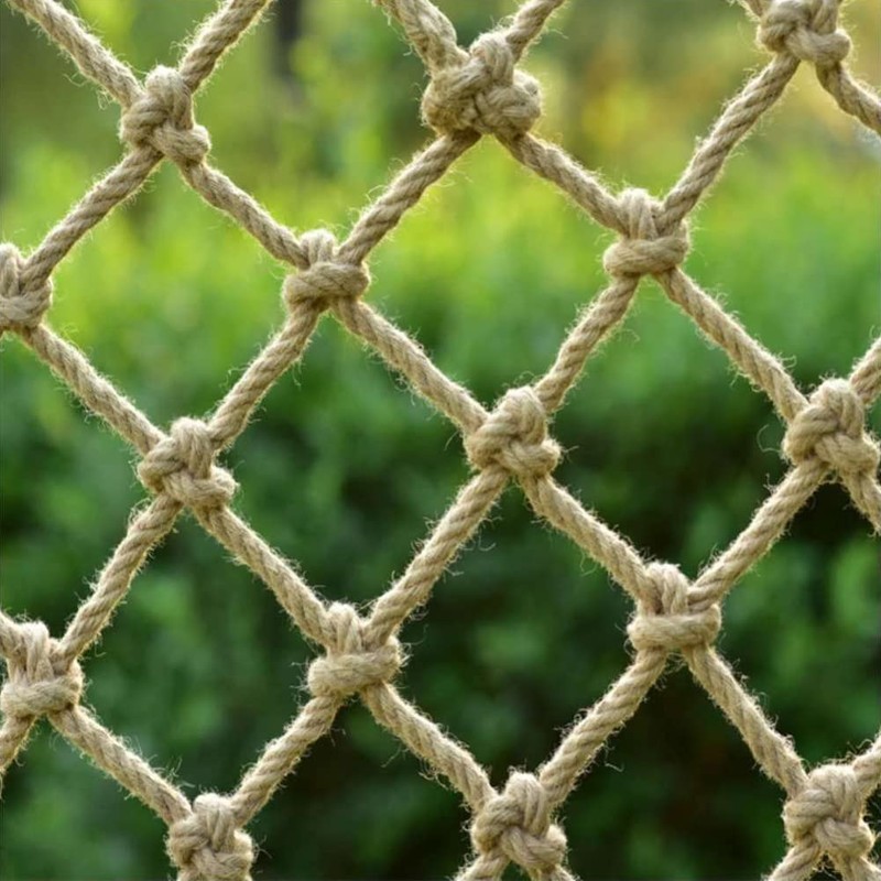 2 m x 5 m Plant Support Net Natural Jute