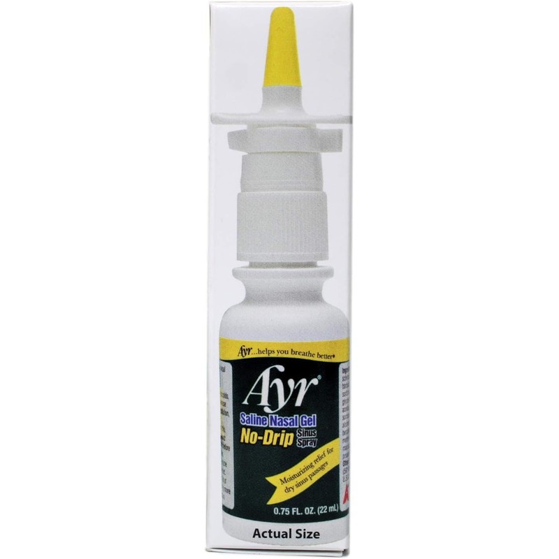 Special pack of 6 AYR SALINE NASAL GEL SPRAY 0.75