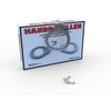 Police Handcuffs Children Metal with Safety Lock for Children and