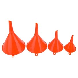 Funnel Set of 4 Plastic Funnels for 50, 75, 95, 115 mm