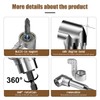 14 pieces 105° angle wrench, angle drill attachment, angle screwdriver