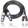 G-MODELL XLR Cable Microphone Cable Canon Cable RCA XLR Converter