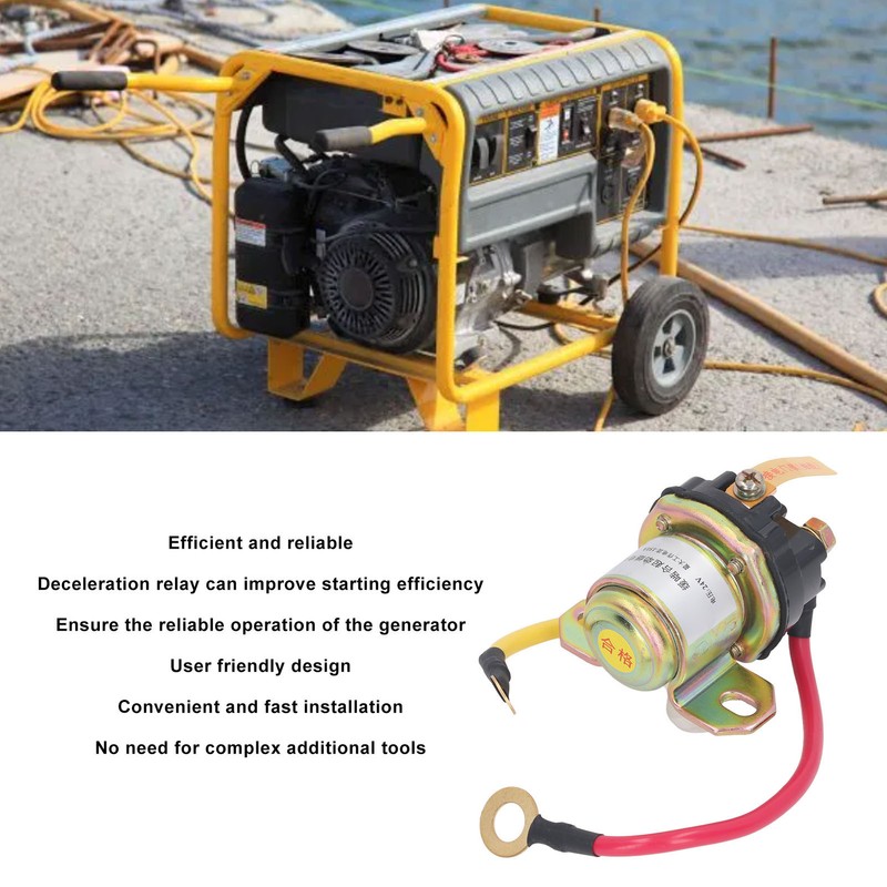 24V Deceleration Motor Starter Relay 150A High Power Car Motor