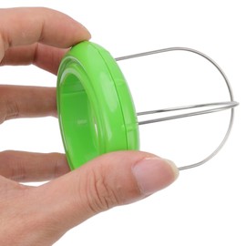 Kiwi Peeler Fruit Kiwi Cutter Kiwi Divider Stainless Steel Mango Cutter Multifunctional Coring Tool with Non-Slip Handle