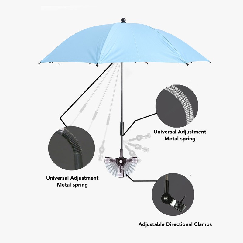 Baby Stroller Parasol Clip On Baby Stroller Sun Shade Sun