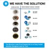 BlueVue 3-5/8" Big Overflow Gasket Kit with Overflow Cover for