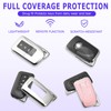 8T69T 2-Pack for Lexus Key Fob Cover with Keychain Accessories