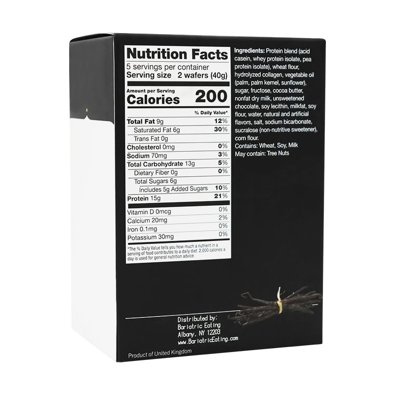 Inspire Square Protein Wafers - Vanilla (1-Pack)