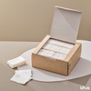 [Vegan Certification] 300 sheets of unbleached, non-fluorescent pure cotton 3-ply