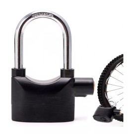 Alarm Lock Candado Alarma Seguridad Moto Bicicleta 110db Antirobo Canda