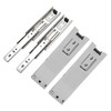 DDBSUN 2pcs 5in Mini Short Drawer Slides Furniture Guide Rail