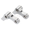 Unbranded Chrome 1" Adjustable Lowering Kit For Harley Dyna Wide