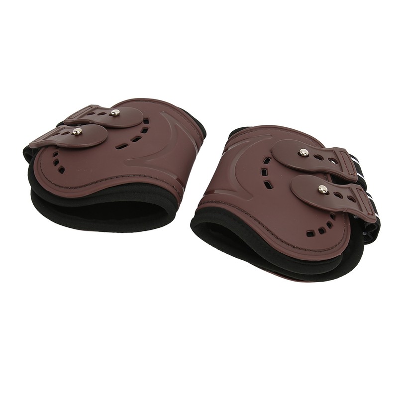 Horse Fetlock Boots Breathable Impact Absorbing Air Perforated Horse Hind