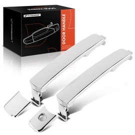A-Premium - Exterior Door Handles Front Driver & Passenger Side - Compatible with Nissan & Infiniti Models - Rogue 10-15, Murano 03-07, FX35 FX45 03-08 - Without Smart Key - Replace# 80640-CA012