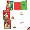 NobleWorks - 20 Funny Christmas Cards Assorted (10 Designs, 2