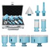 JeeynoTols Diamond Core Drill Bits Set 9pcs (1",1-3/8",2",2-1/2",4" Drill Bit+2"(50mm)