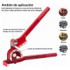 Dobladora De Tubos Cobre Aluminio 6/8/10mm+3 Destornillador