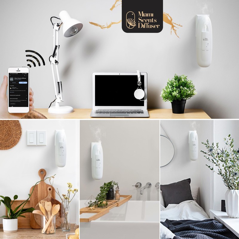 Plug in Wall Waterless Diffuser + Elixir Hotel Essential Oils