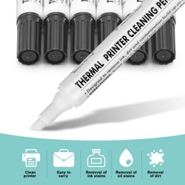 INCHOO Thermal Printer Cleaning Pen,Thermal Print Head Cleaning Pen, Universal Printer Printhead Cleaning Pen Cleaning Kit for Card Printer Thermal Printer (10PCS)