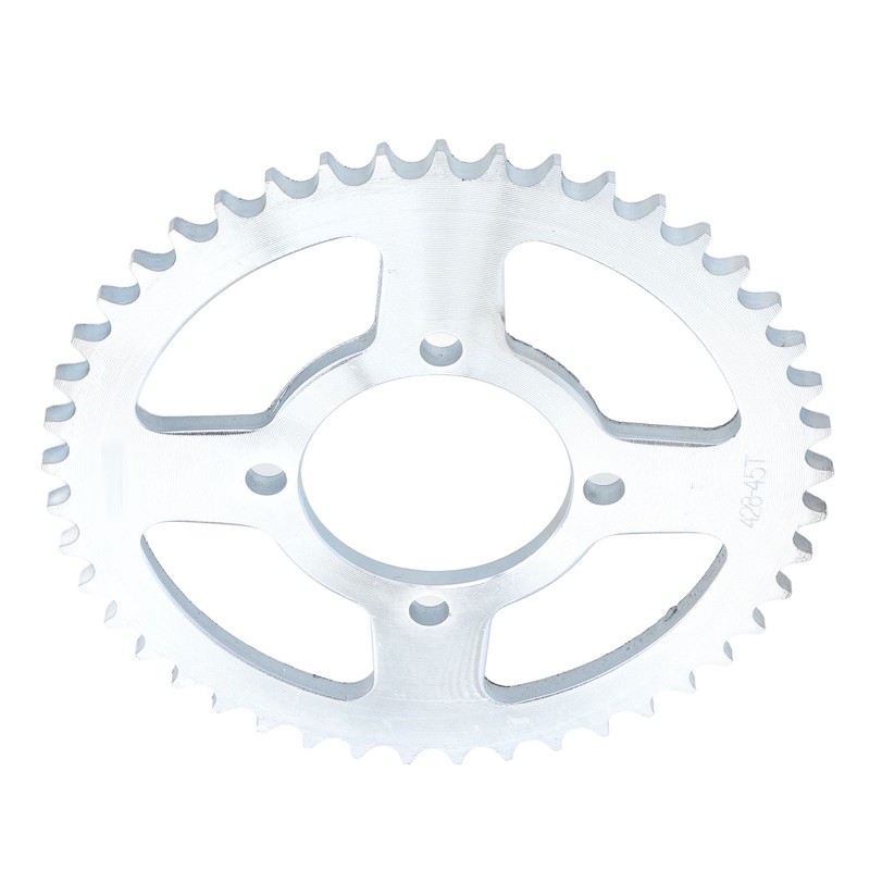 428 Chain 45 Tooth Rear Sprocket 428 45T Steel Rear