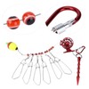 Fishing Lock Buckle with Reel Stainless Steel Live Fish Locks