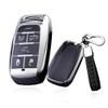 SANRILY Soft TPU 6 Button Key Fob Cover for Dodge