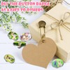 Retrowavy 70 Pcs Sublimation Buttons Blanks with Pins DIY Sublimation