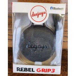 DEEJAYS Rebel Grip3 Bluetooth Portable Speaker - RBL225, MULTI-PAIR, Black