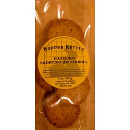 Hazelnut Shortbread Cookies 3 Oz. Bag: Buy 4 Get 1 Free