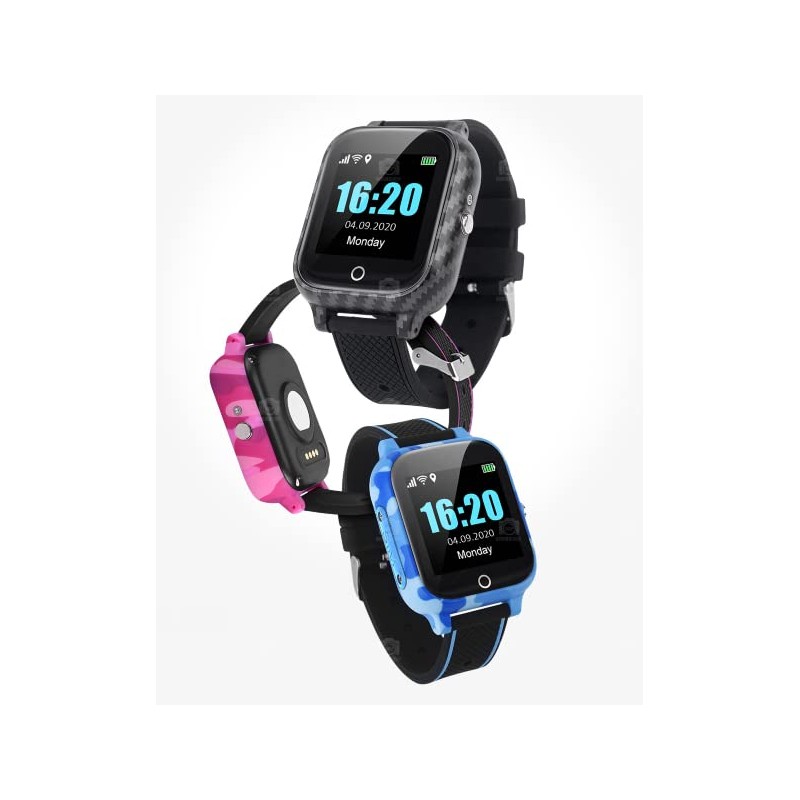 GPS 2G Wifi Wristwatch Body temperature FA27T - Pink