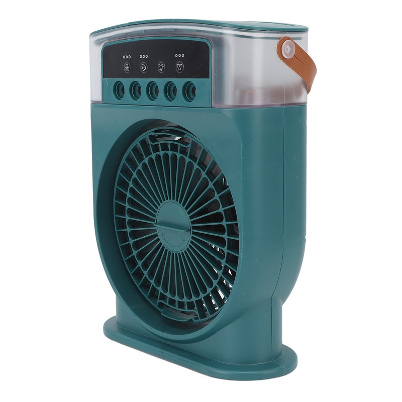 Portable Humidifier Fan with Timer Alarm Function Adjustable 600ml USB