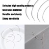 Pack of 12 curved needles, curved needles, thin needle, upholstery