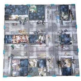 Générique Zombicide Game Board Clips Pack of 12 (Turquoise Blue)