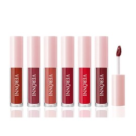Set De Labiales Nude, 6 Colores Mate, Líquidos, Resistentes Al Agua, De Larga Duración, De Secado Rápido, Antiadherentes (Grupo B)                    