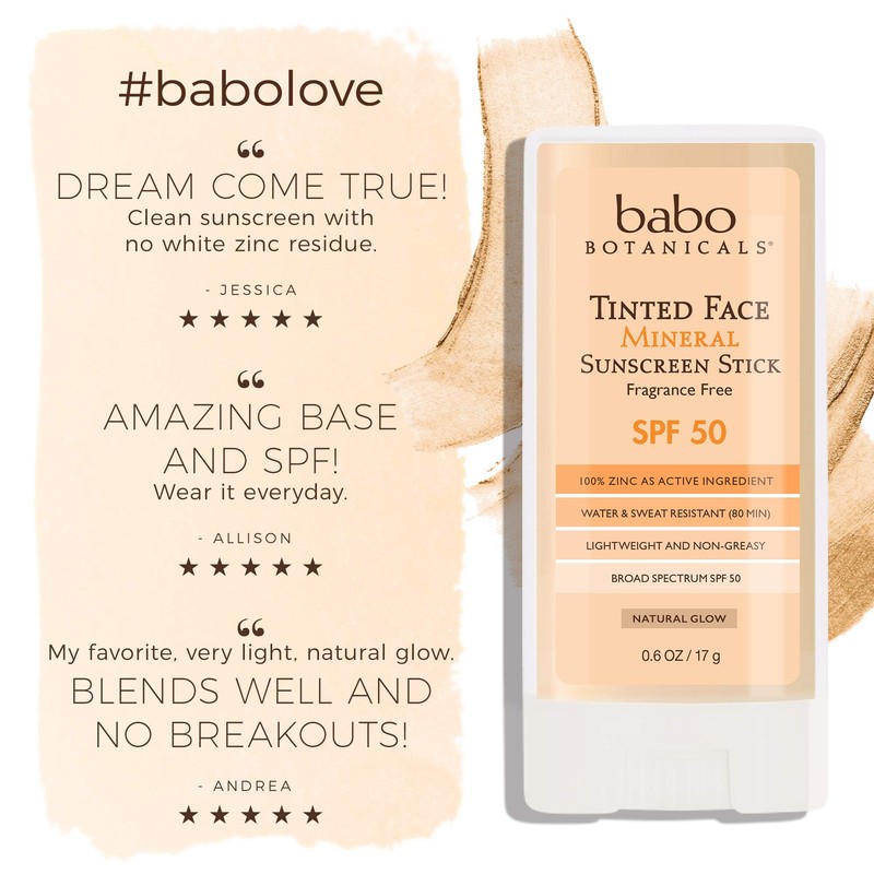 Protector Solar En Barra Babo Botanicals Daily Sheer Mineral Spf50