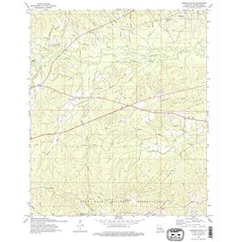 YellowMaps Simpson South LA topo map, 1:24000 Scale, 7.5 X 7.5 Minute, Historical, 1974, Updated 1975, 26.8 x 22 in - Paper