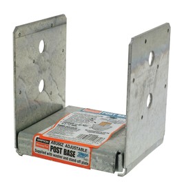 Simpson Strong-Tie ABU66Z ABU ZMAX Galvanized Adjustable Standoff Post Base for 6x6