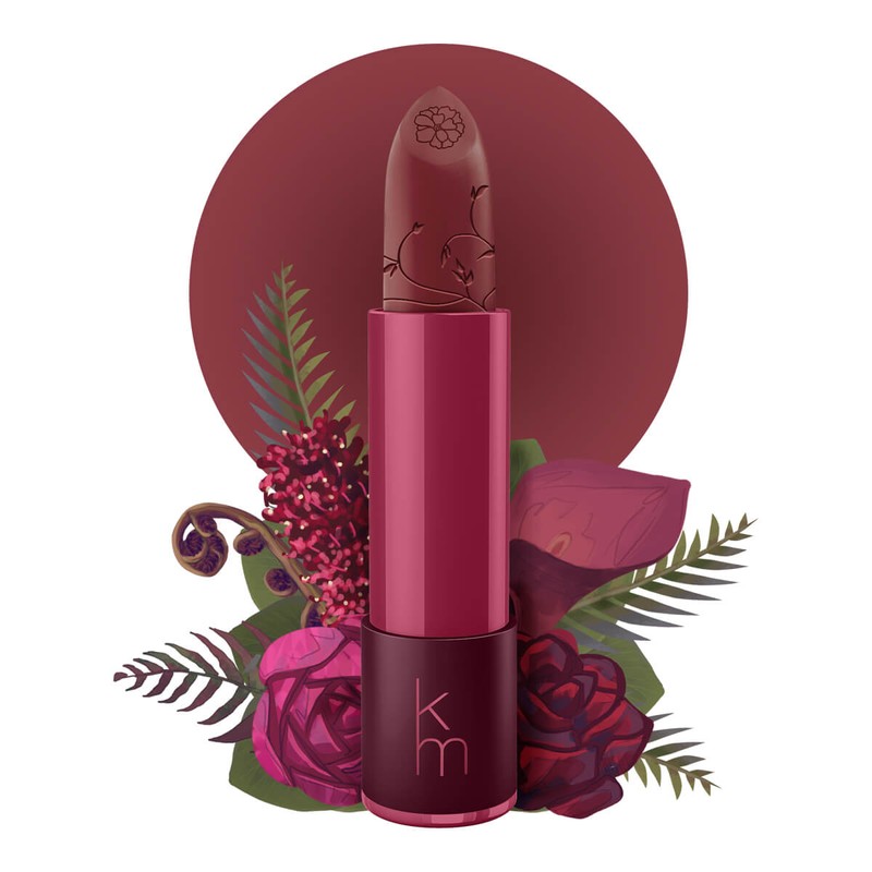 Karen Murrell Natural Lipstick - 22 Bordeaux Rouge, 4g