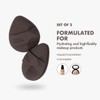 Momo's Workshop Rose Tatami Makeup Sponge Set,Double-Sided Egg Shape Rubycell