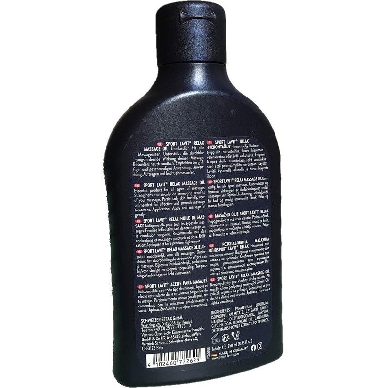 SPORT LAVIT® Relax Massage Oil 250 ml Massage Body Oil