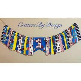 Handmade Thomas The Train First Birthday Highchair Banner, Thomas Party Accessories “New”