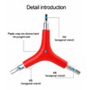 3-Way Y-Shaped Hex Wrench, 4mm 5mm 6mm Allen Key Tool